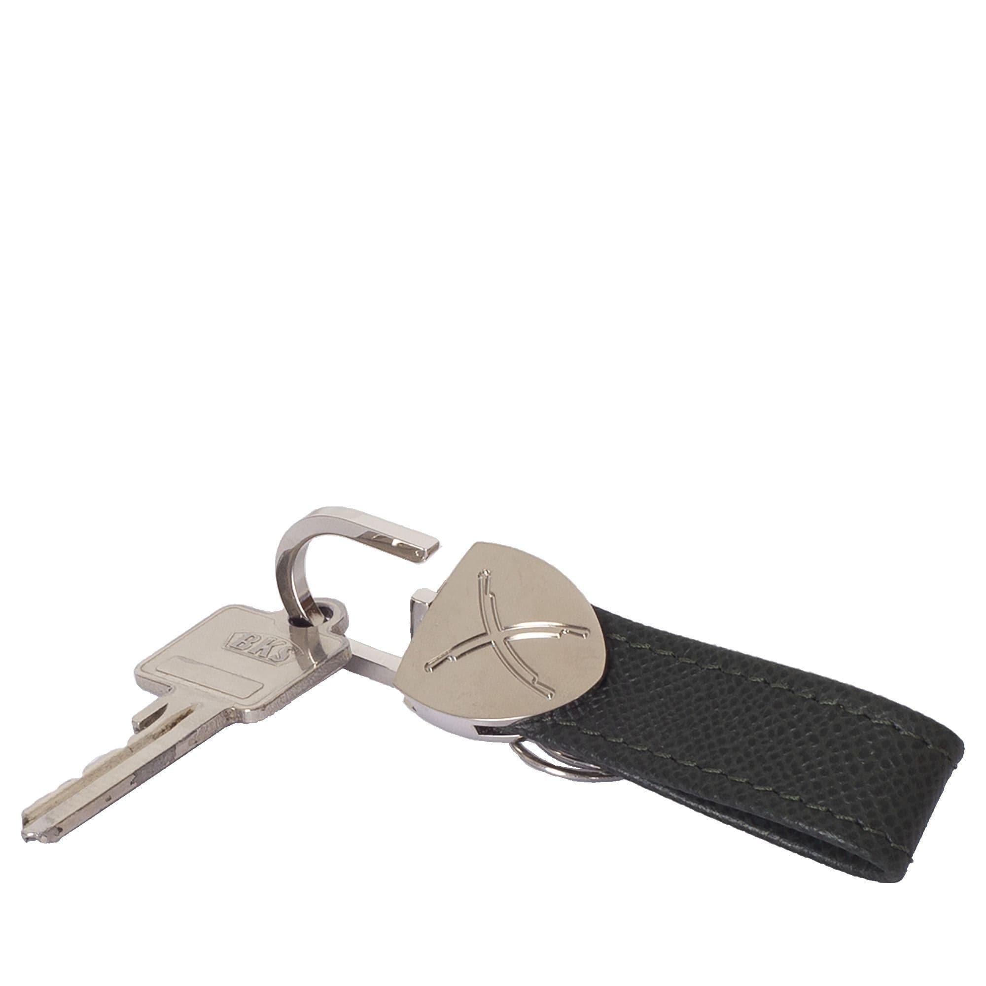 Schlüsselanhänger Leder grün - Corf Offermann