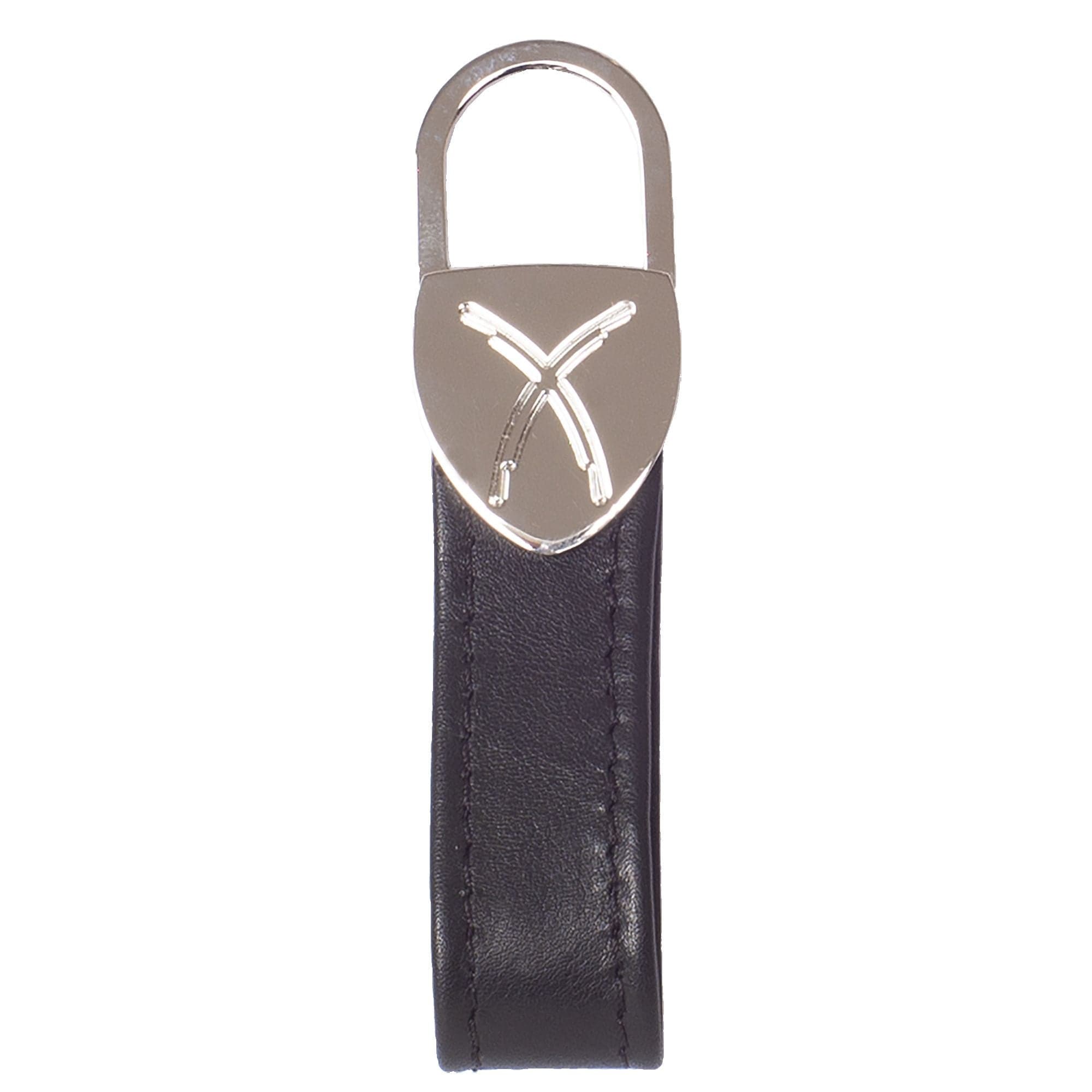 Schlüsselanhänger Leder schwarz - Corf Offermann