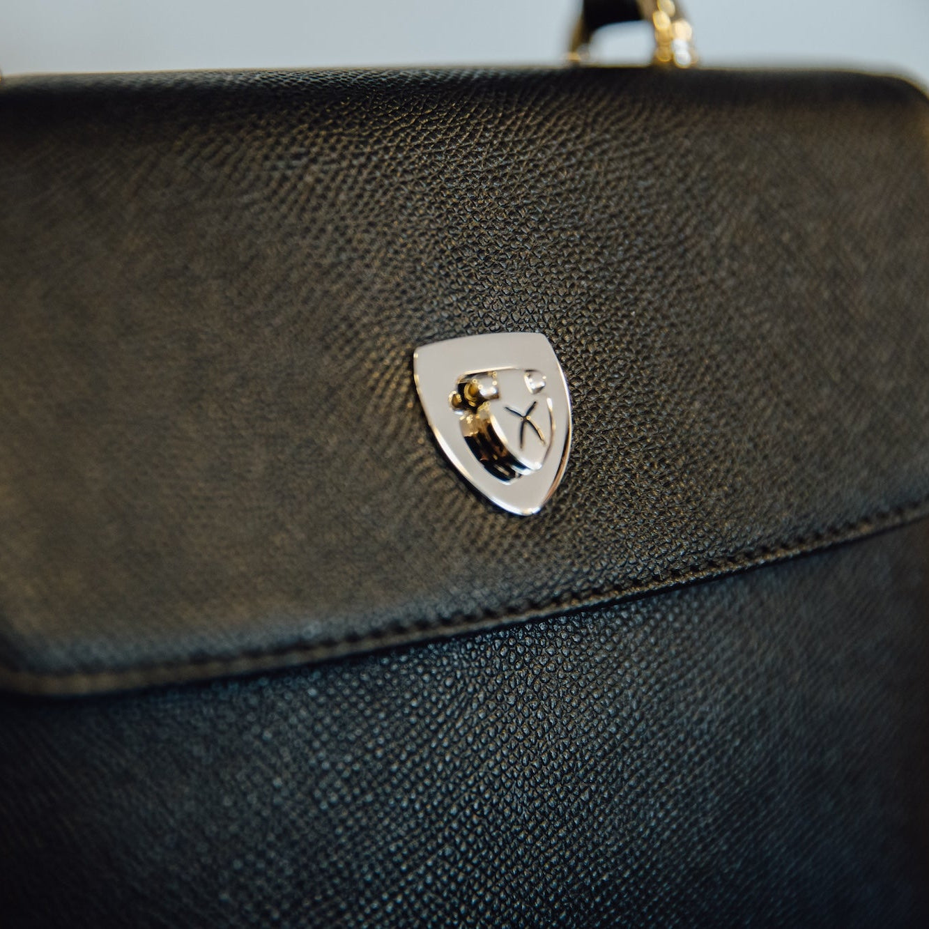 Handtasche Leder schwarz - Corf Offermann