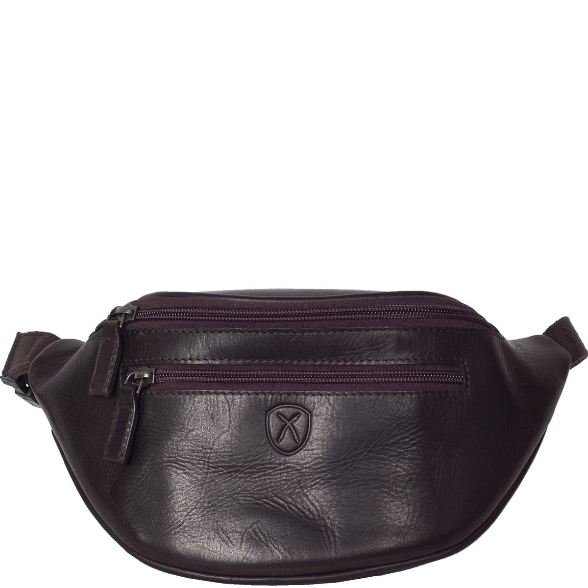 Handtasche Crossover Gürteltasche Leder braun - Corf Offermann