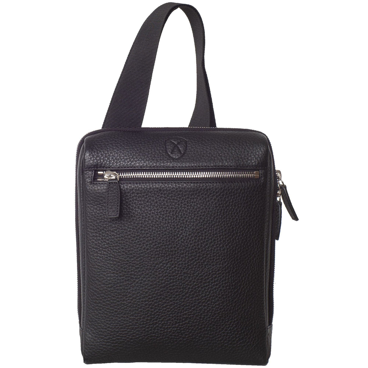 Tablet Tasche Crossover Schultertasche 10 Zoll Leder schwarz - Corf Offermann