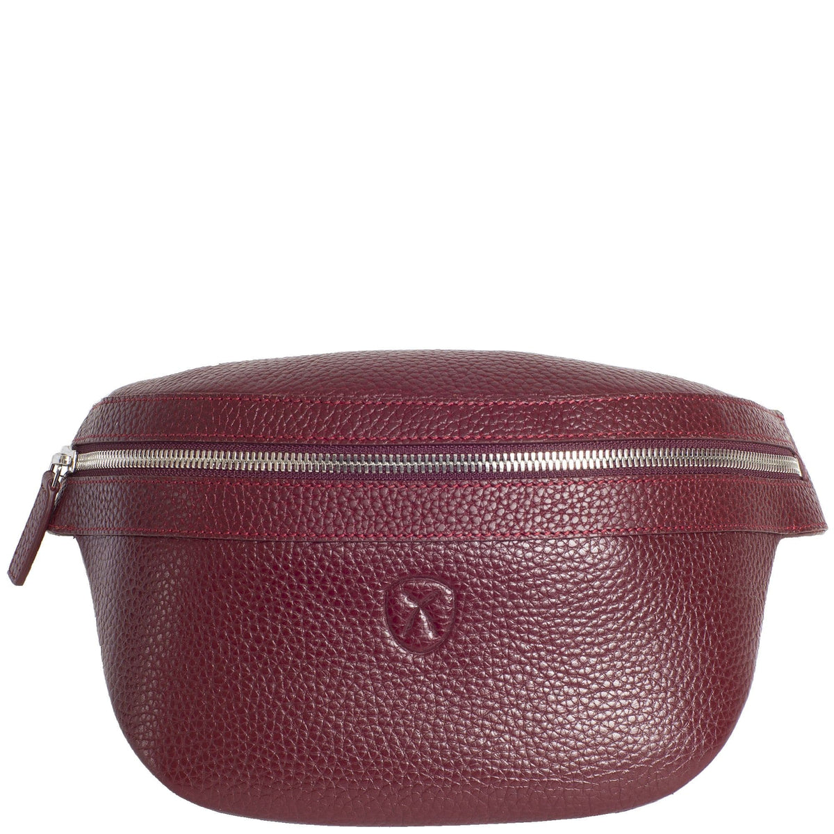 Crossover Gürteltasche Bauchtasche Leder bordeaux - Corf Offermann