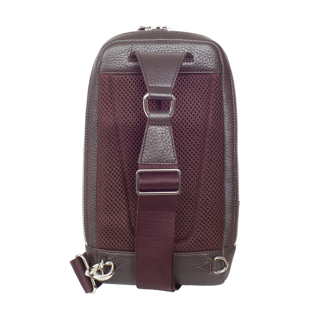 Crossover Tasche Leder Braun