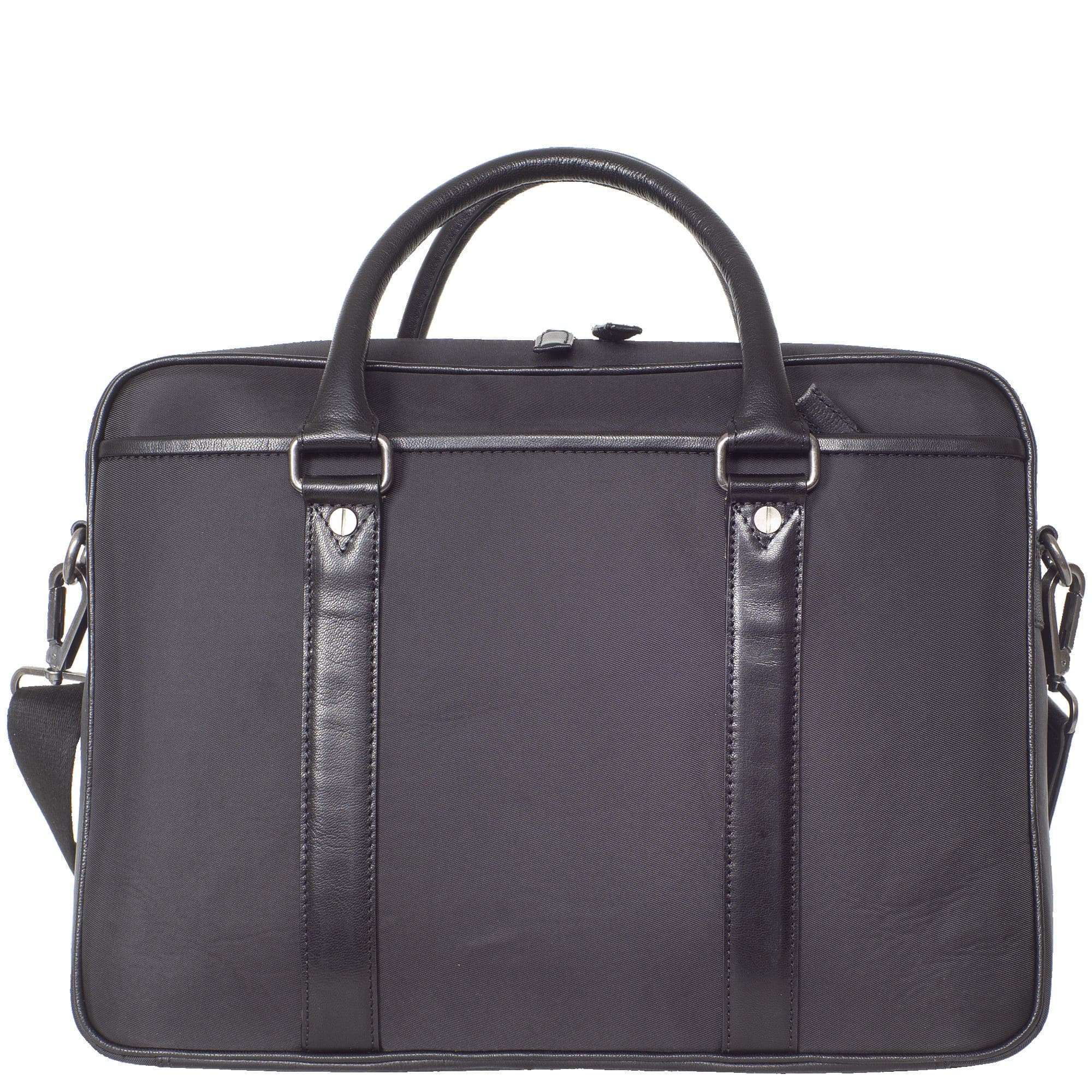 Businesstasche Laptoptasche  Coram - Nylon mit Leder 15 Zoll