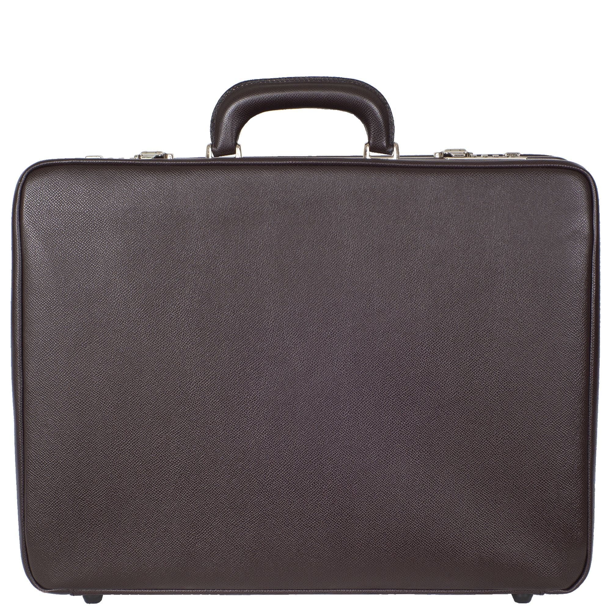 Aktenkoffer 17 Zoll Leder braun Fächereinteilung - Corf Offermann