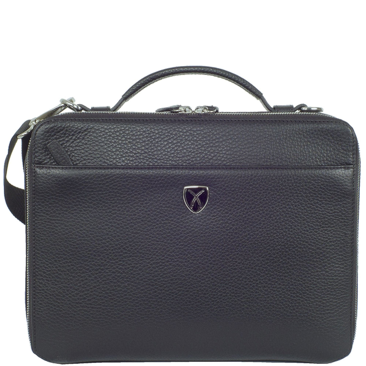 Laptoptasche Tablet Tasche 10 Zoll Leder blau - Corf Offermann