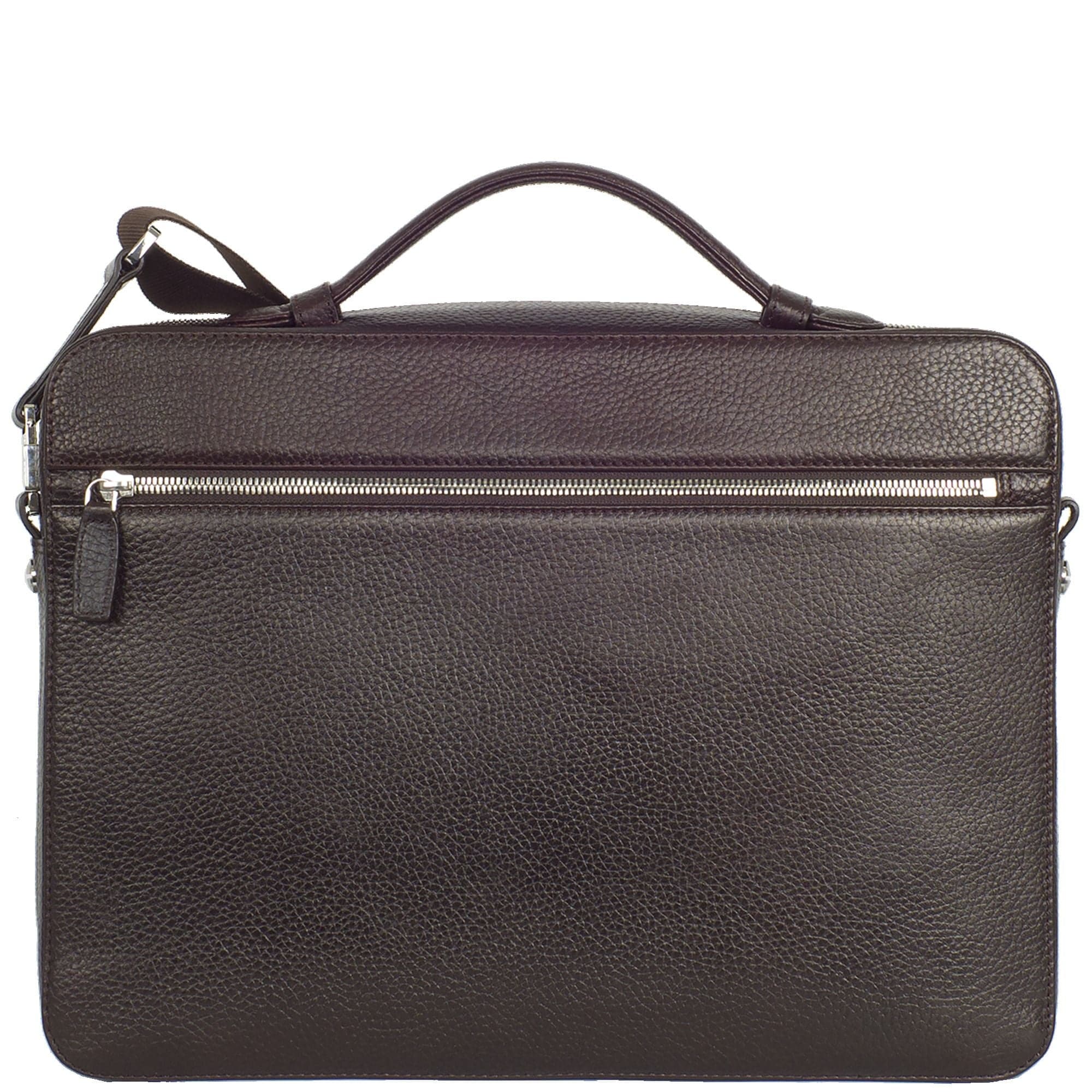 Laptoptasche Businesstasche 14 Zoll Leder braun