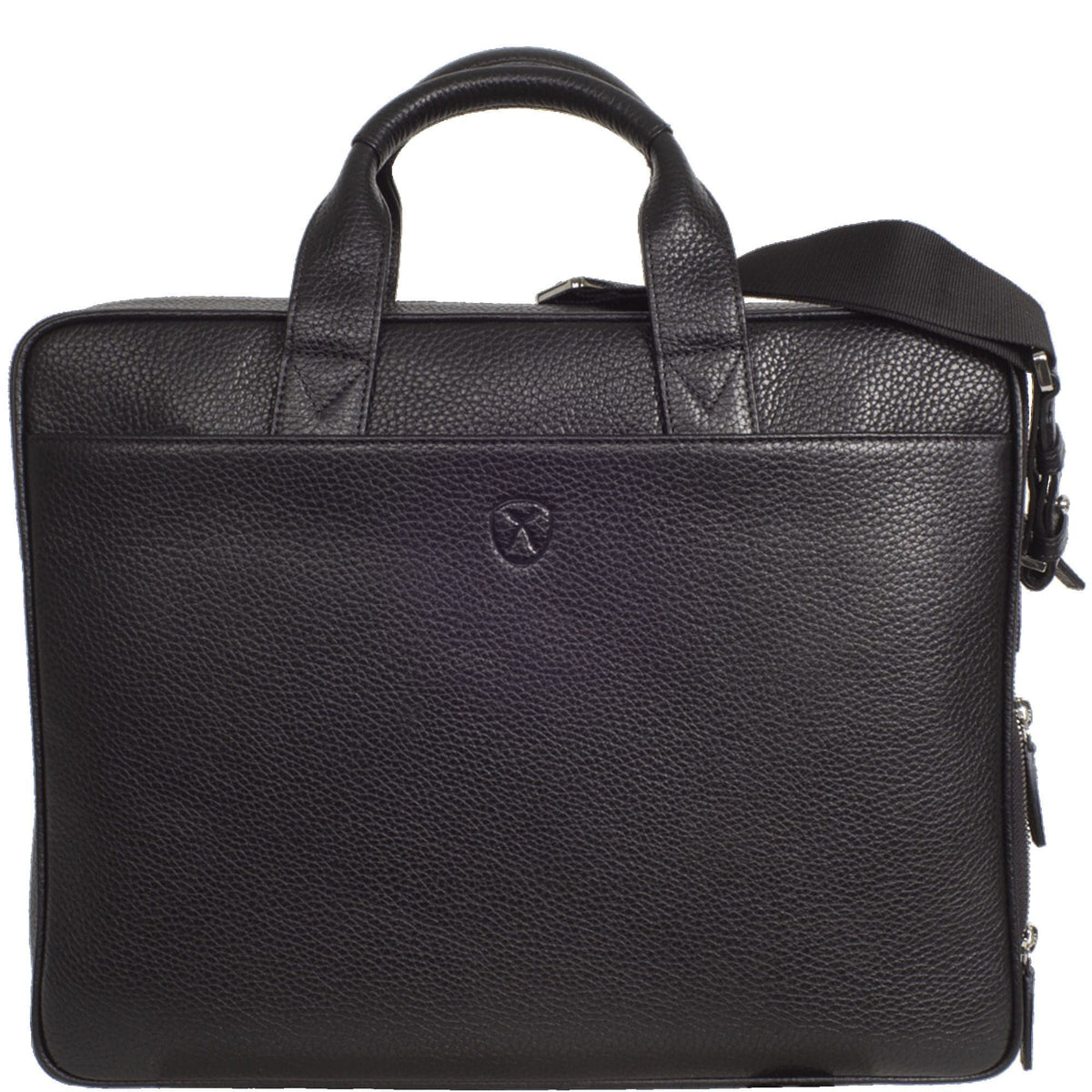 Laptoptasche Businesstasche 15 Zoll Leder schwarz - Corf Offermann