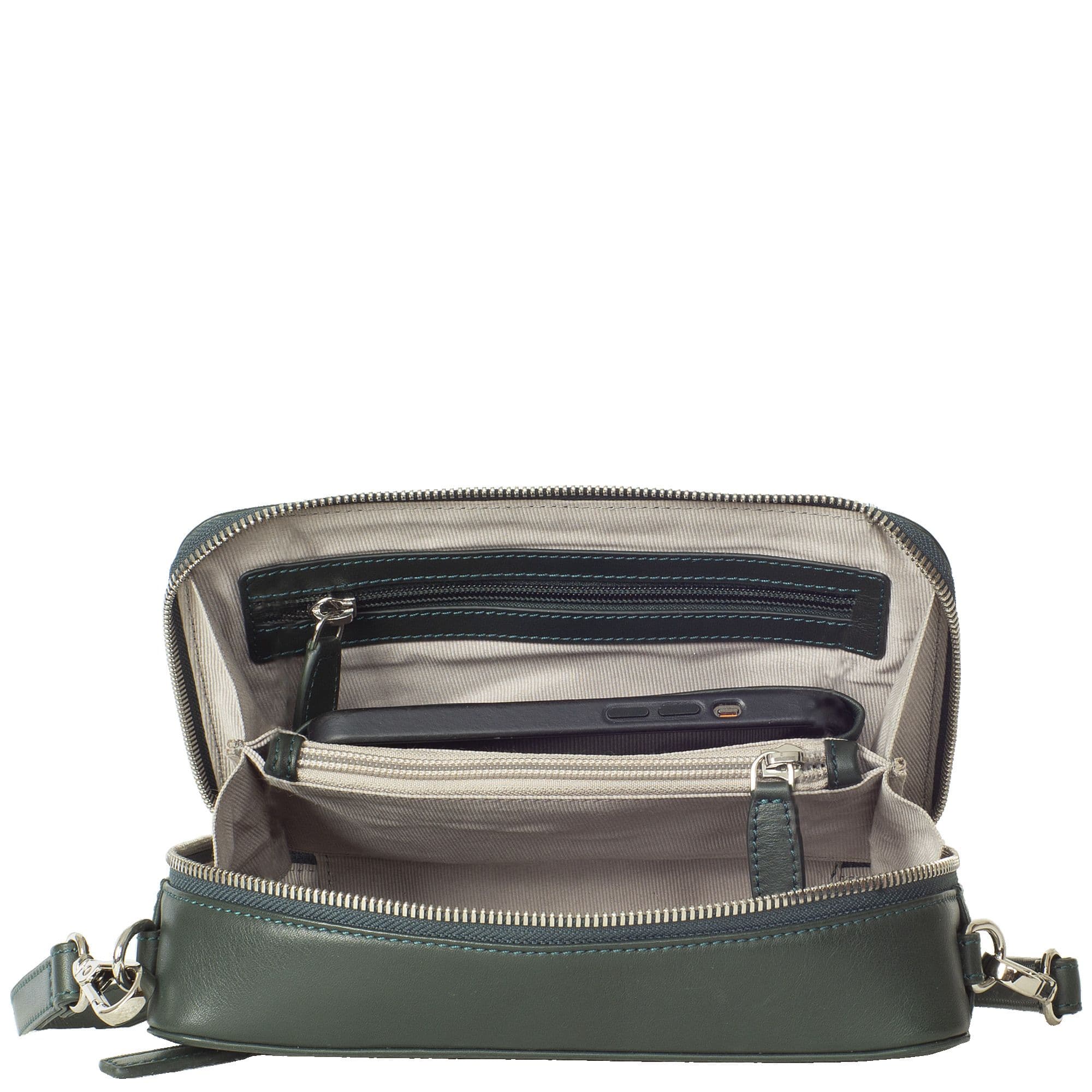 Handtasche Leder grün - Corf Offermann