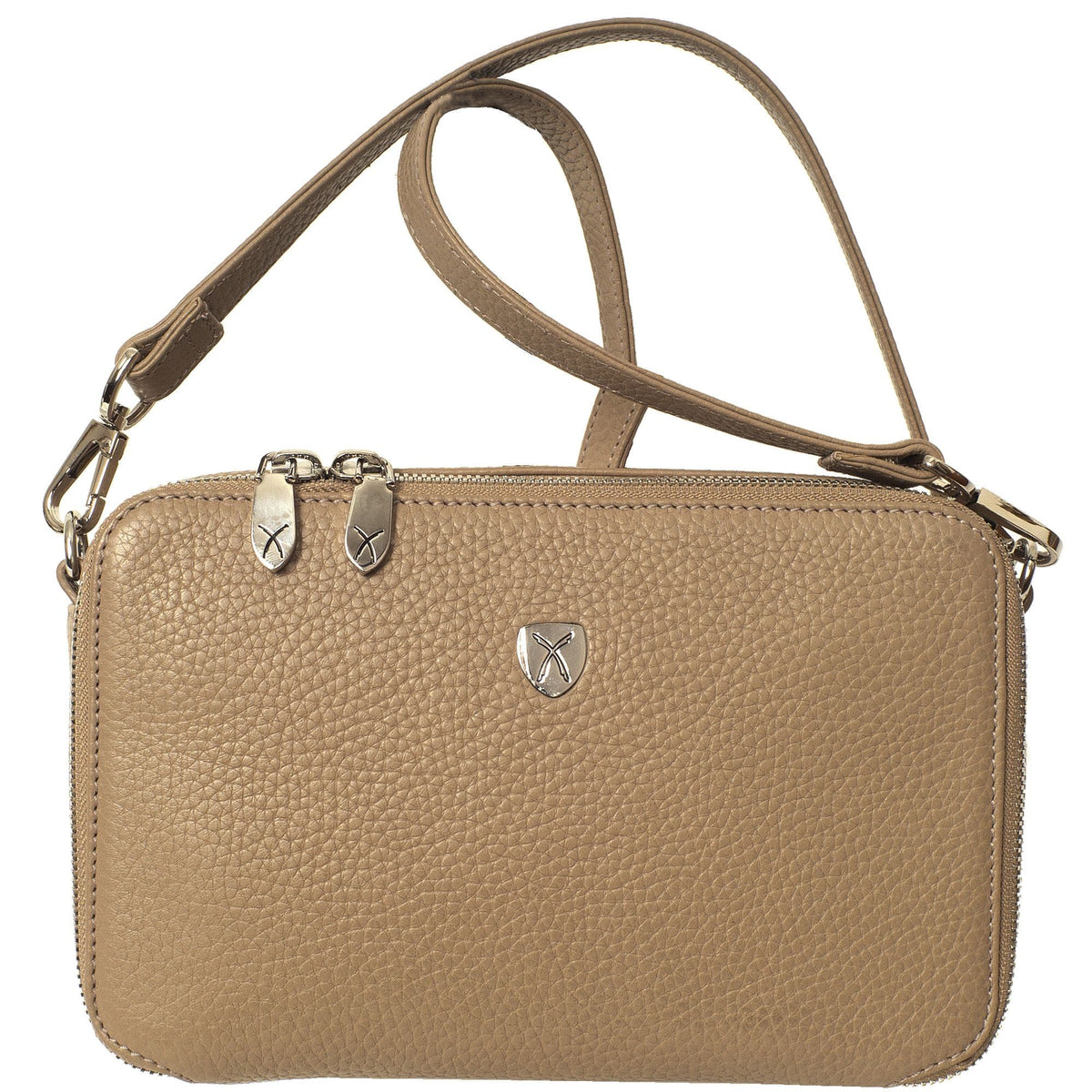 Handtasche Leder beige - Corf Offermann