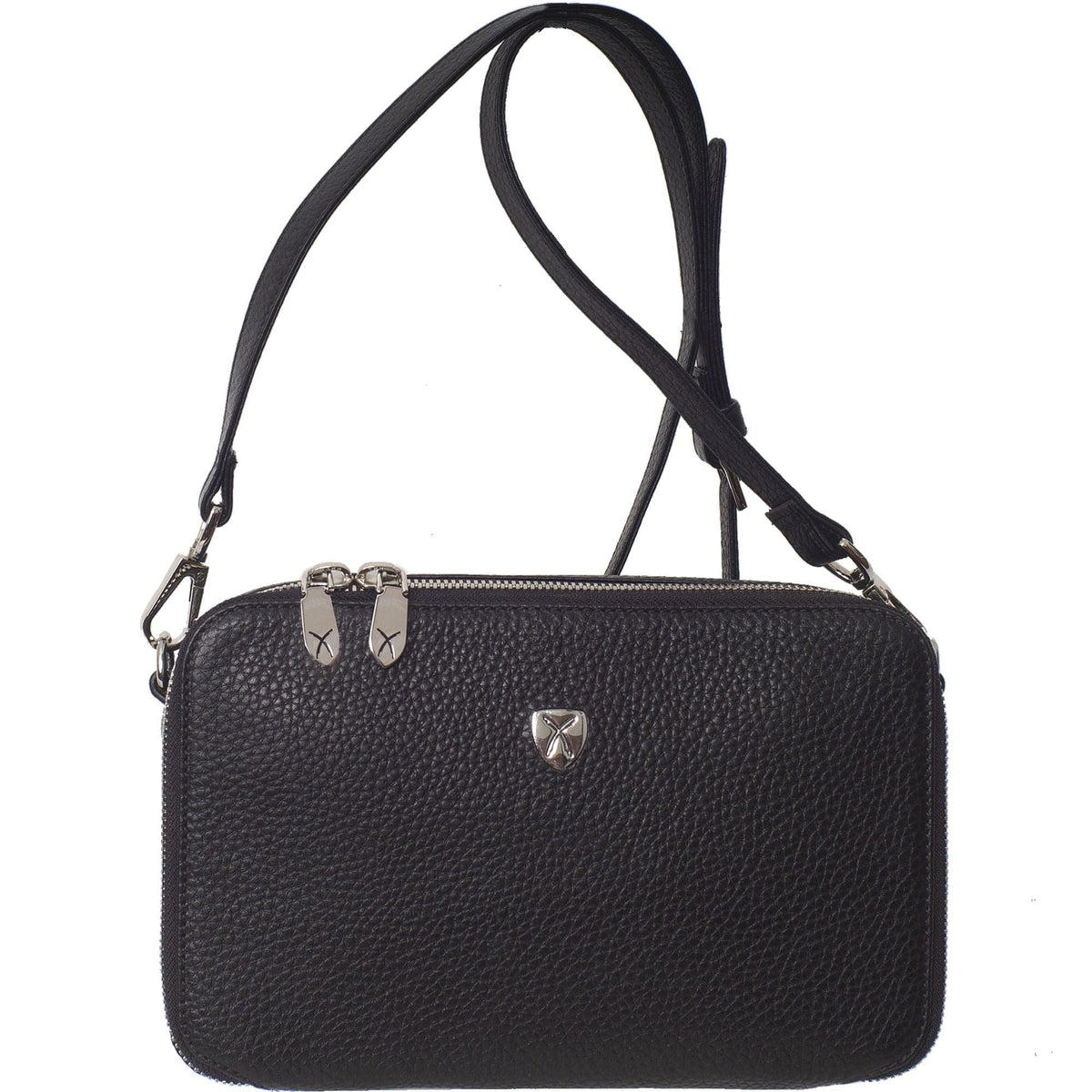 Handtasche Leder schwarz - Corf Offermann