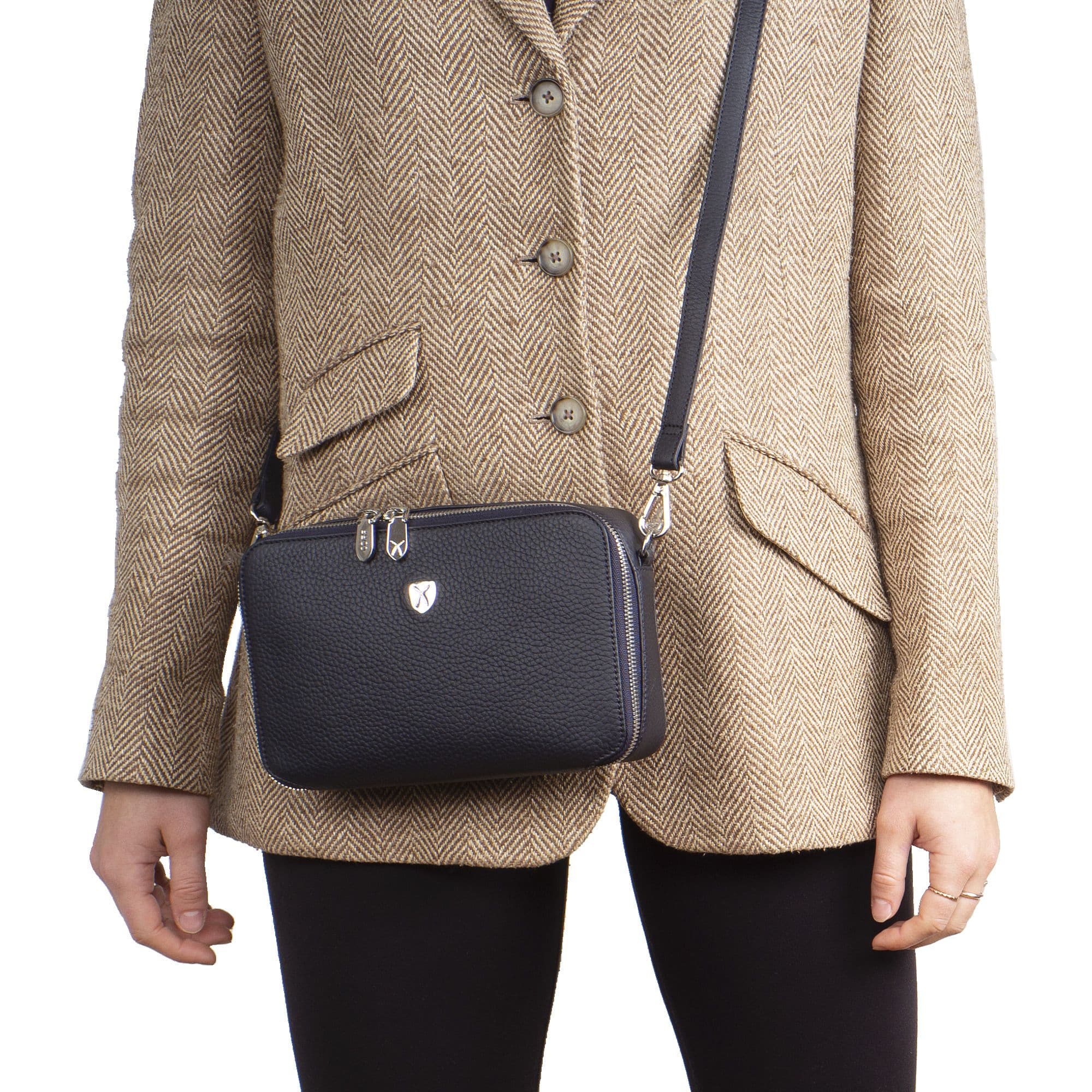 Handtasche Leder blau - Corf Offermann
