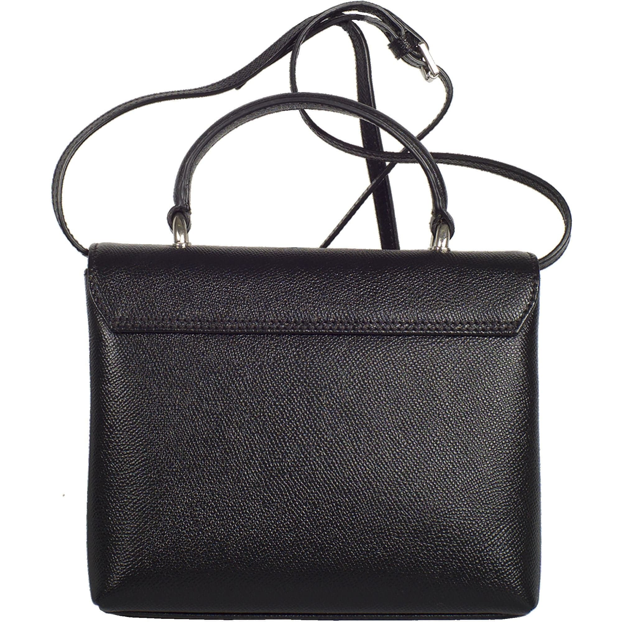 Handtasche Leder schwarz