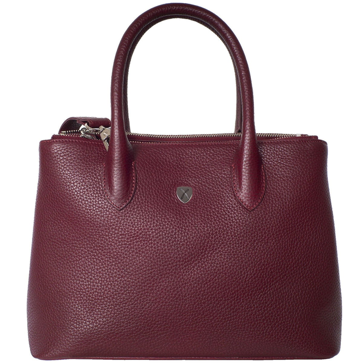 Handtasche Businesstasche 13 Zoll Leder bordeauxrot - Corf Offermann