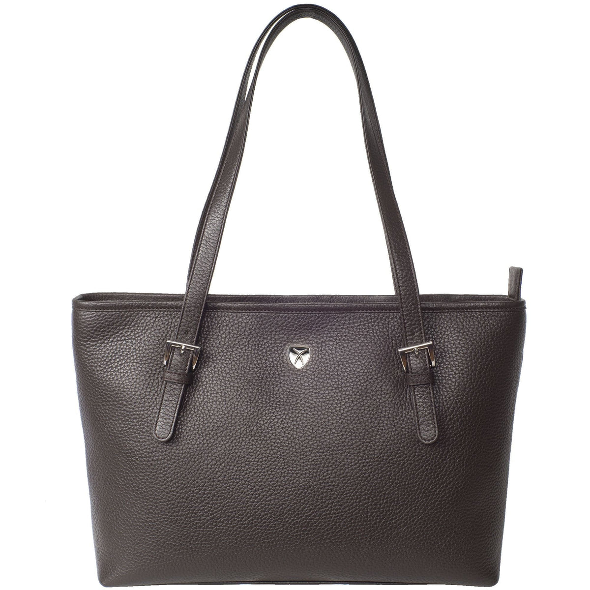 Handtasche Shopper 13 Zoll Leder braun - Corf Offermann