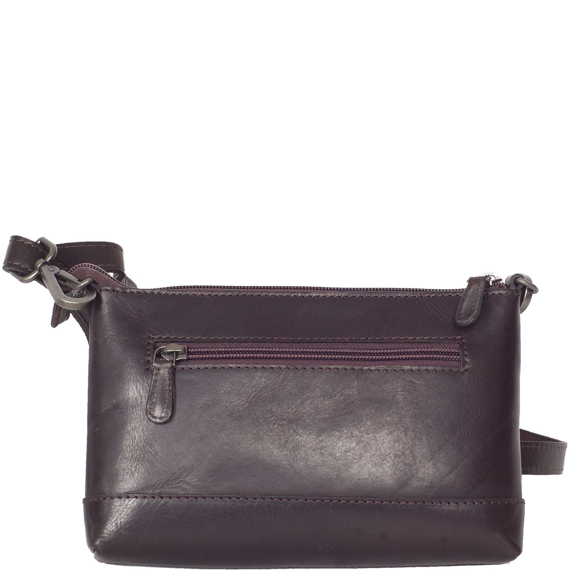 Handtasche Schultertasche Leder braun - Corf Offermann