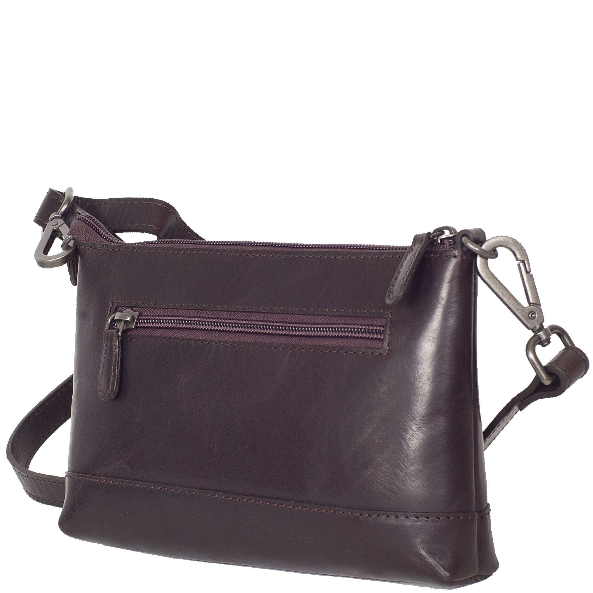 Handtasche Schultertasche Leder braun - Corf Offermann