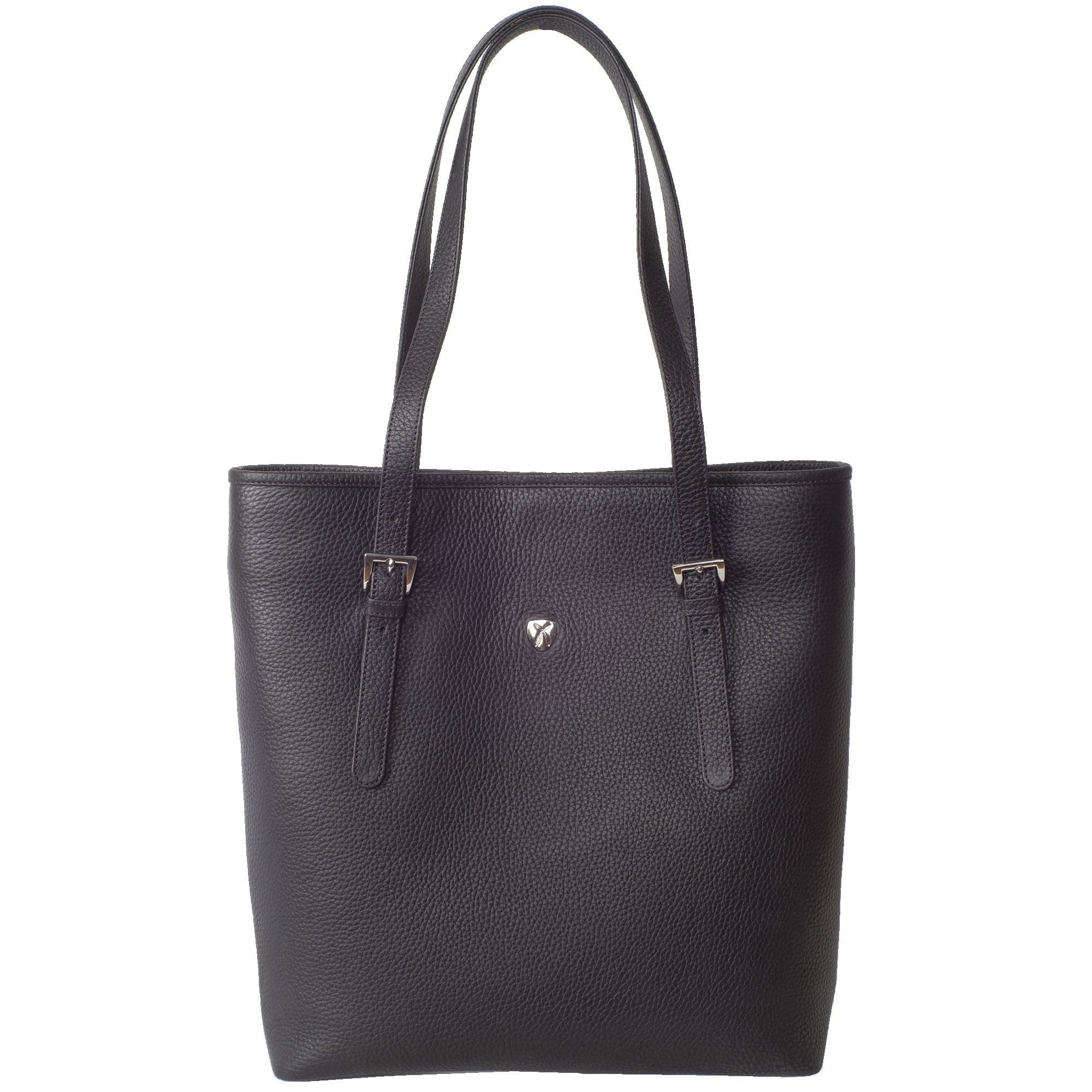 Handtasche Shopper Leder schwarz - Corf Offermann