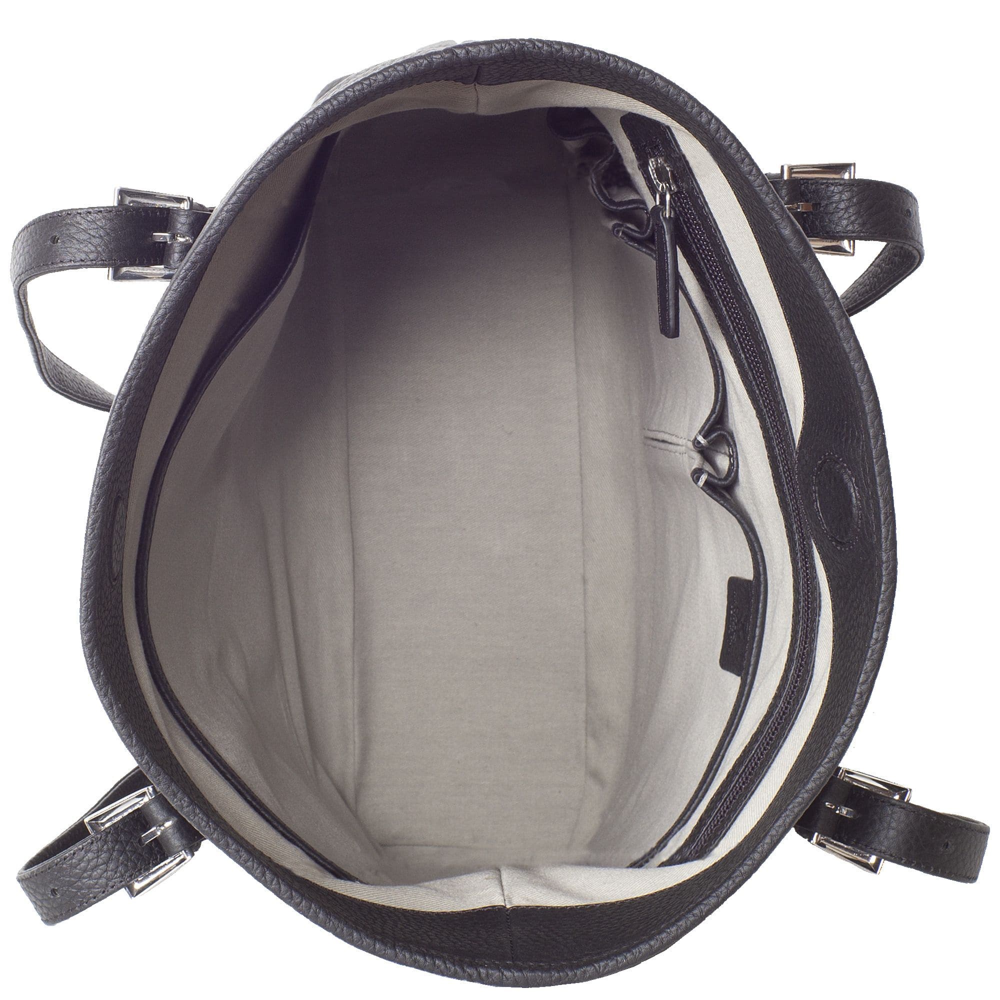 Handtasche Shopper Leder schwarz - Corf Offermann
