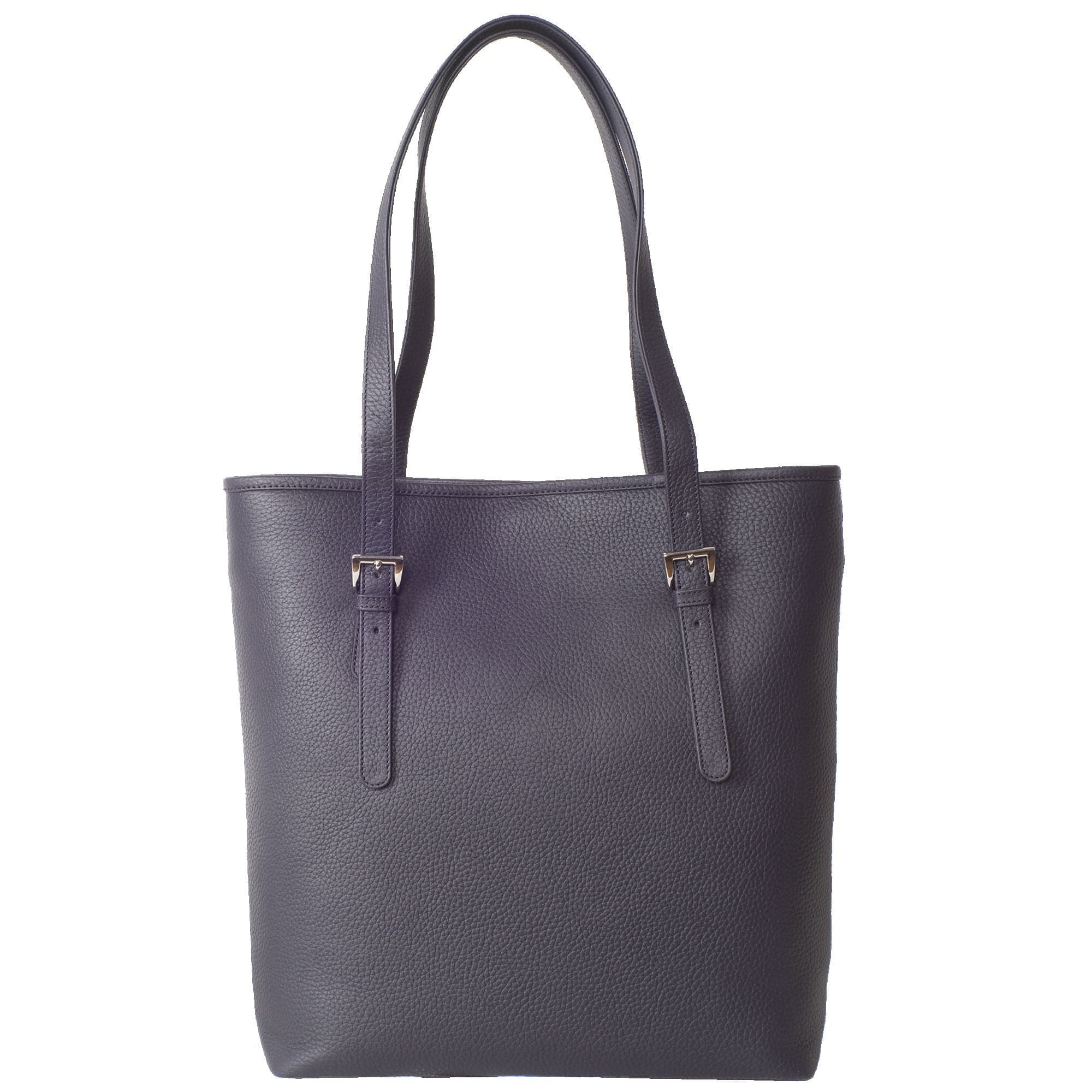 Handtasche Shopper Leder blau