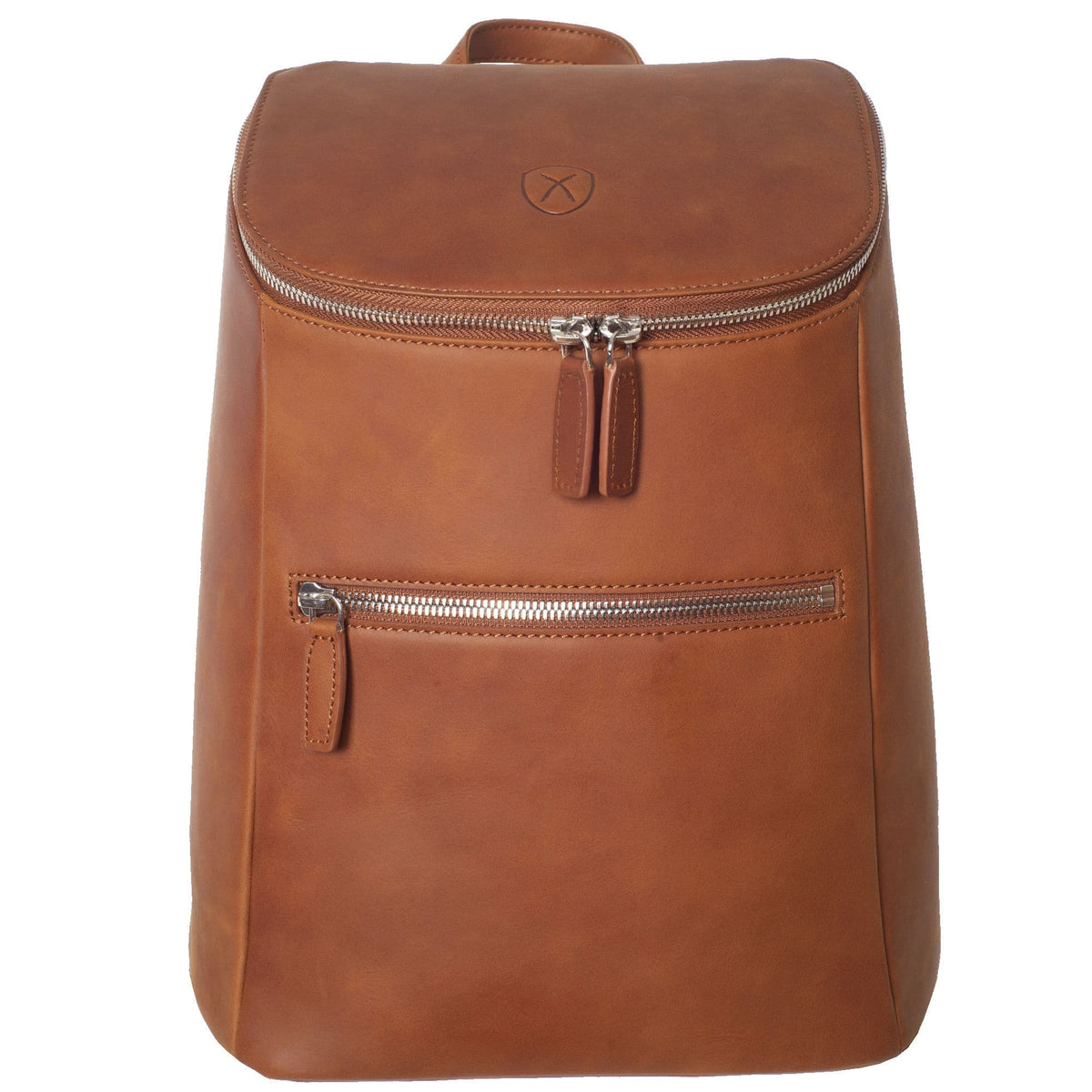 Damenrucksack Lederrucksack 13 Zoll Leder cognac - Corf Offermann