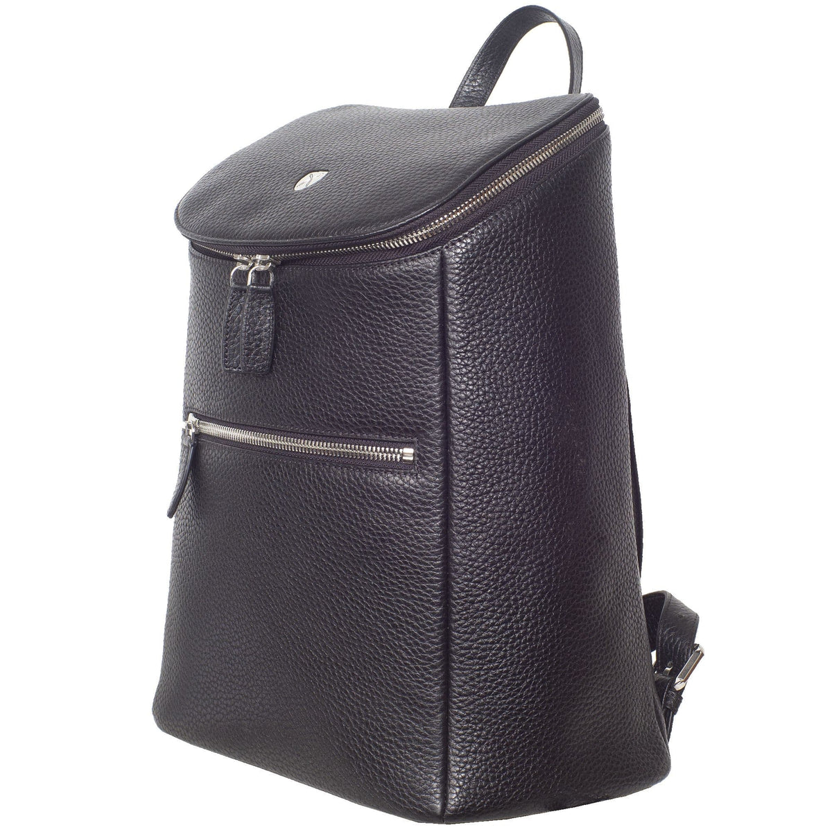 Damenrucksack Lederrucksack 13 Zoll Leder schwarz - Corf Offermann