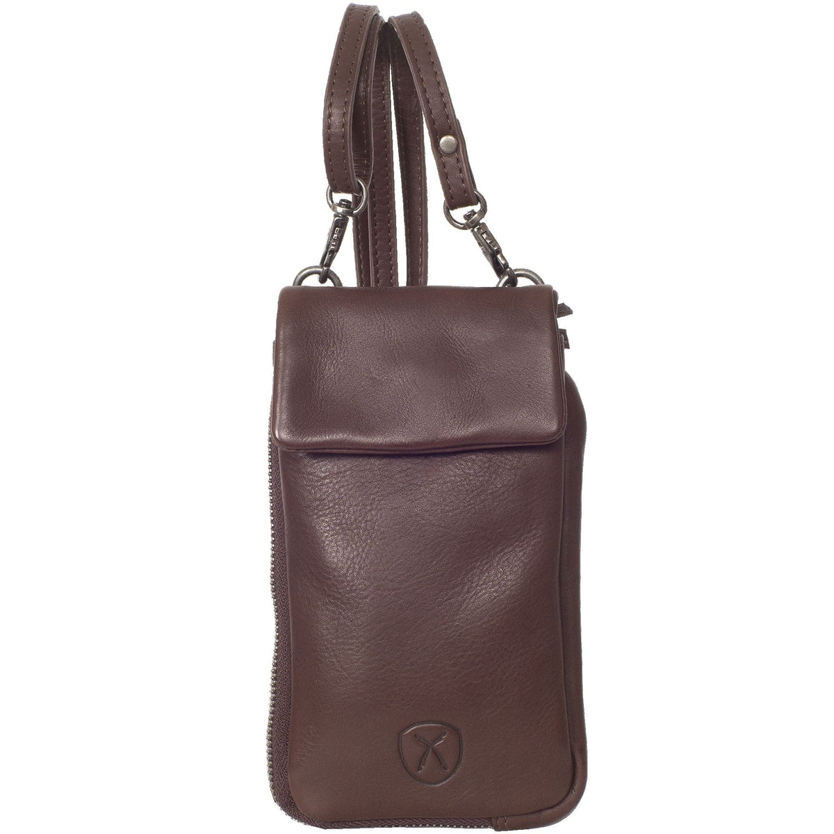 Handytasche Crossover Leder braun - Corf Offermann