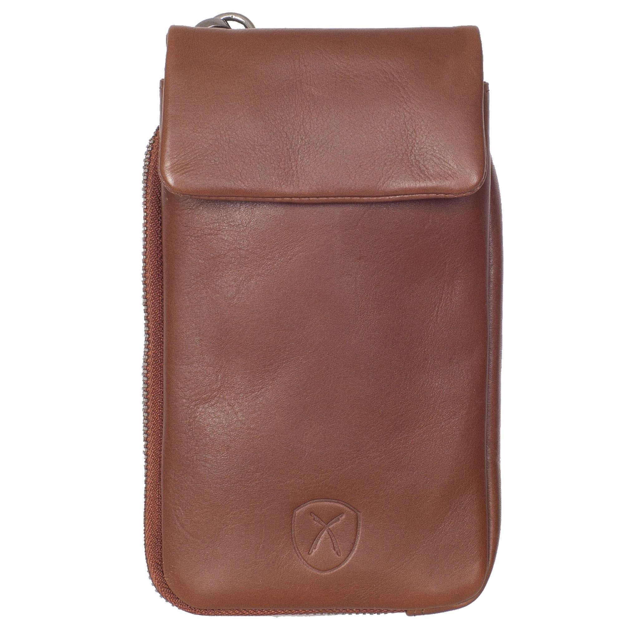 Handytasche Crossover Leder cognac - Corf Offermann