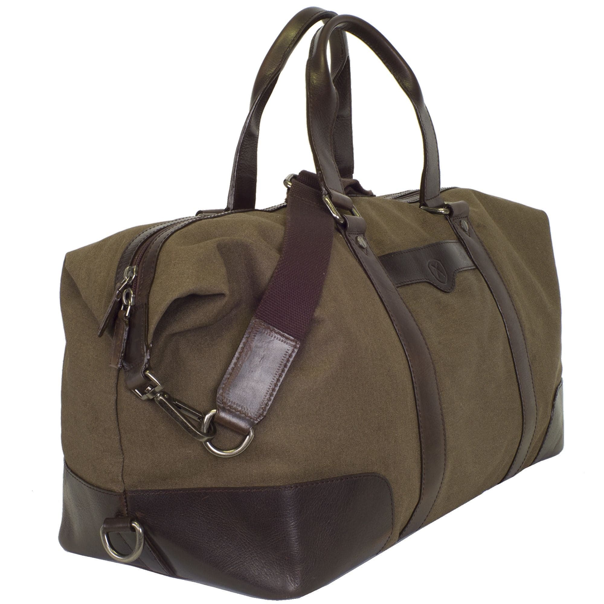 Canvas Weekender Reisetasche Canvas braun