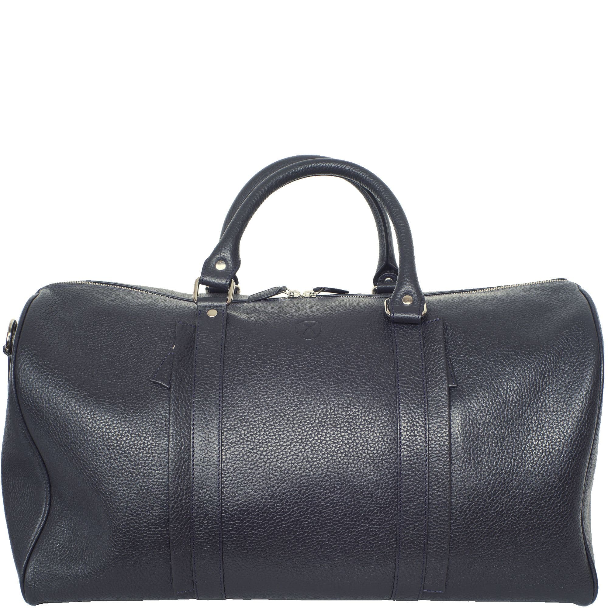 Leder Weekender Reisetasche Leder blau