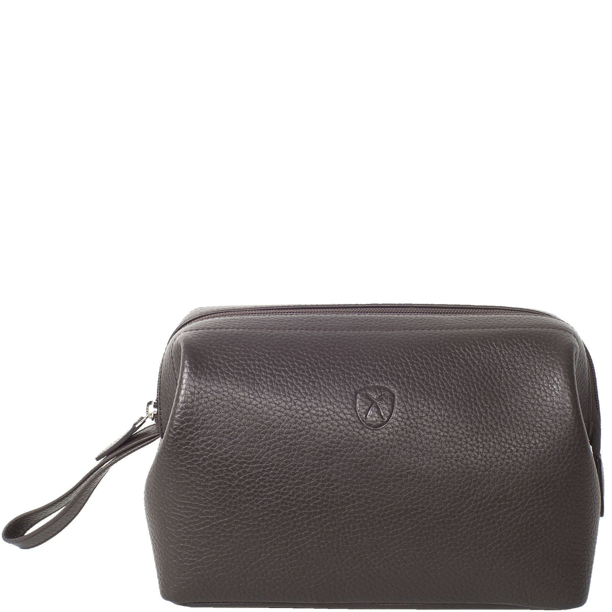 Kulturtasche Leder braun - Corf Offermann