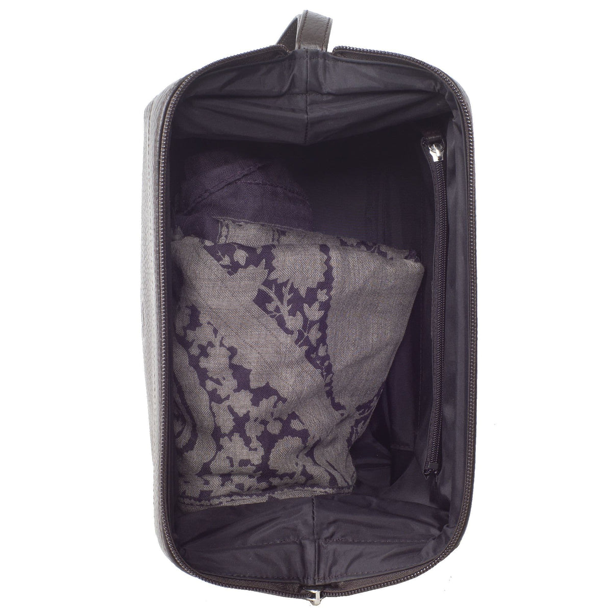 Kulturtasche Leder braun - Corf Offermann