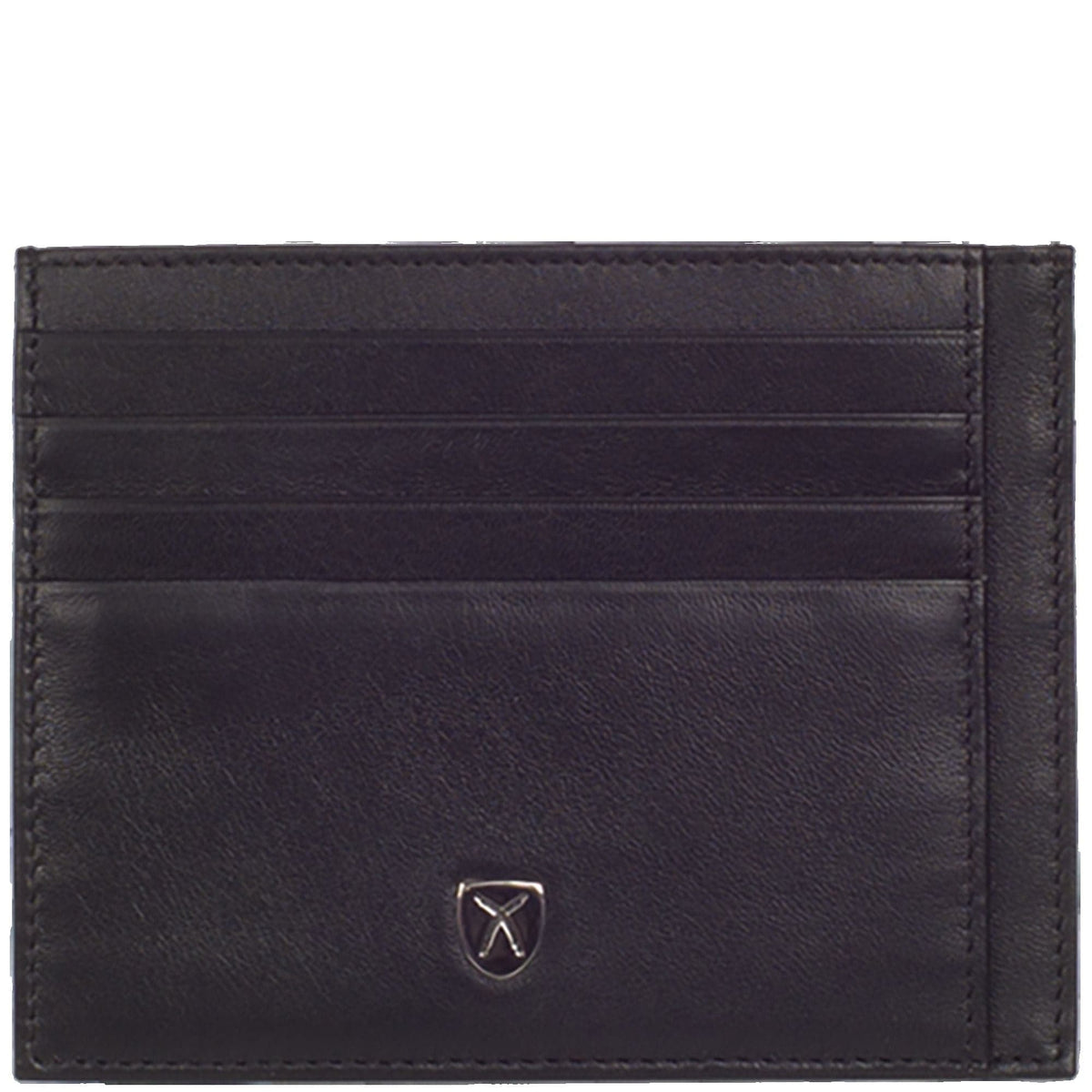 Kreditkartenetui Leder schwarz 11 Fächer - Corf Offermann