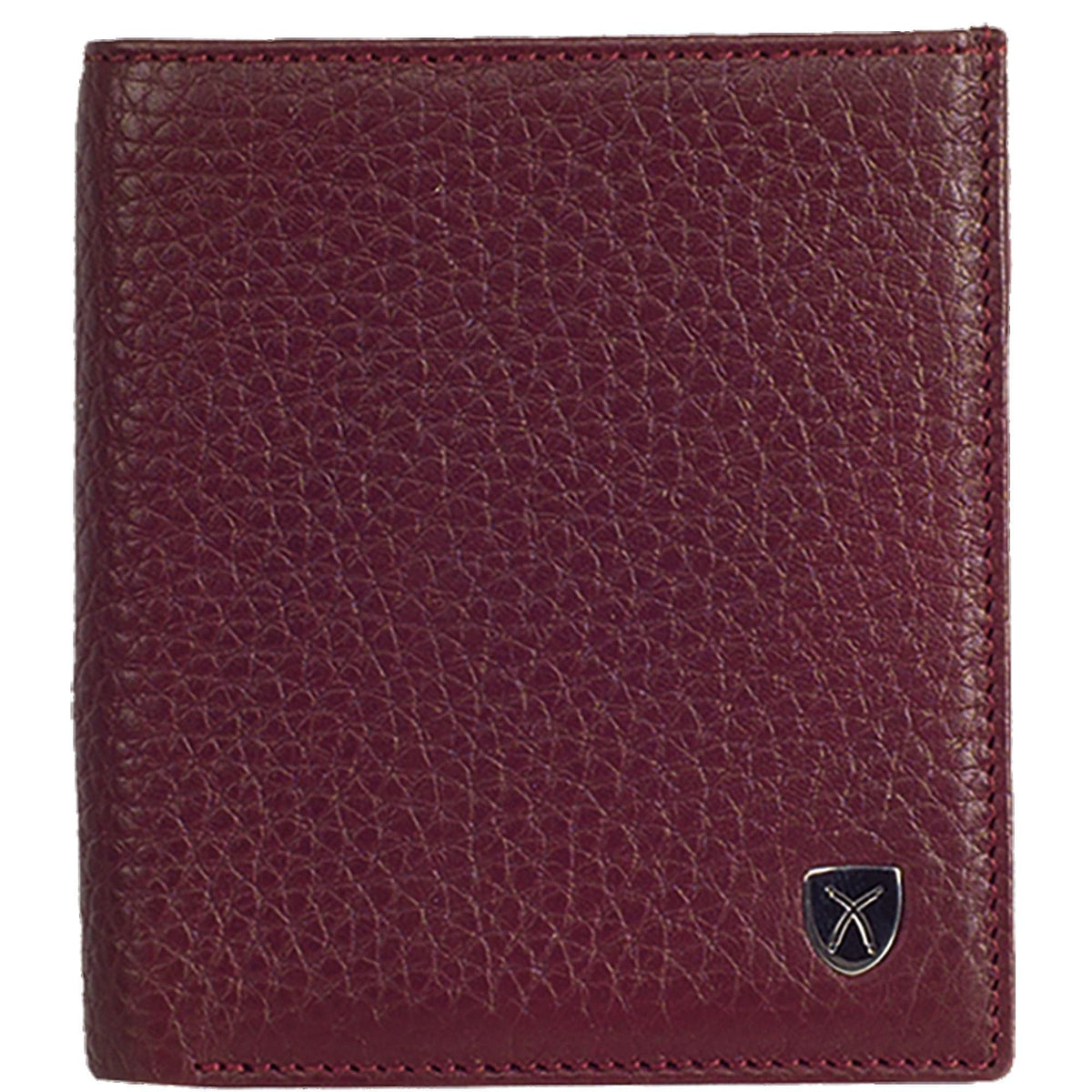 Geldbörse Portemonnaie klein Leder bordeauxrot mit Münzfach - Corf Offermann