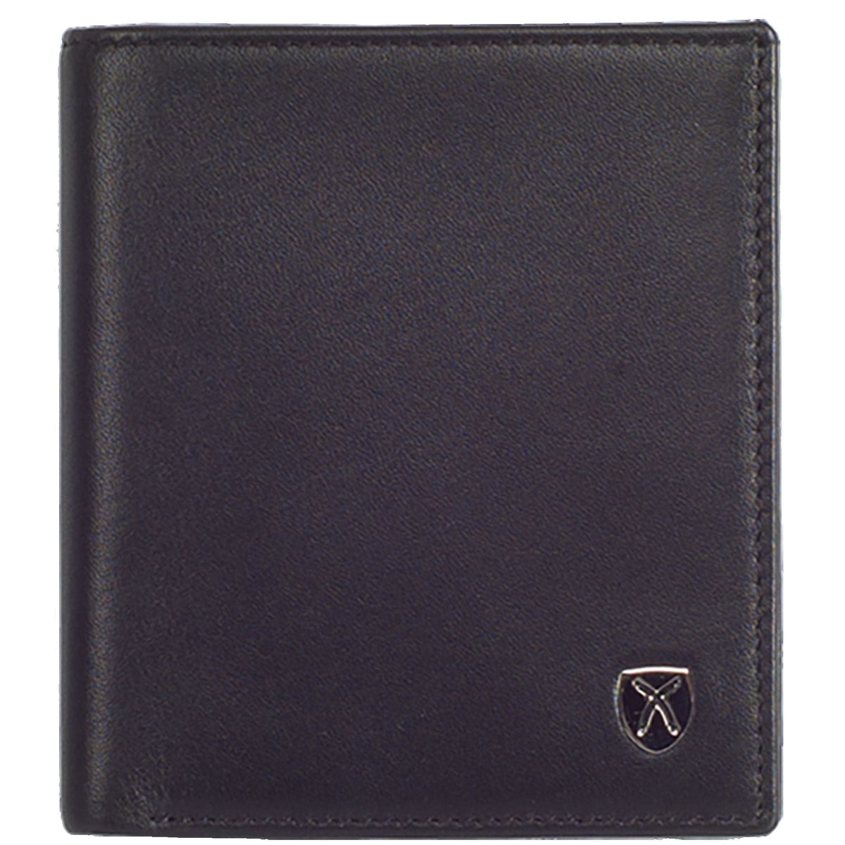 Kreditkartenetui Leder schwarz mit Scheinfach - Corf Offermann