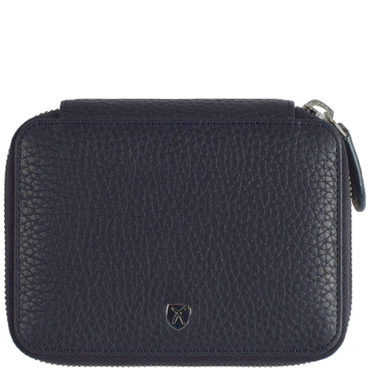 Geldbörse Portemonnaie Leder schwarz mit Reißverschluss - Corf Offermann