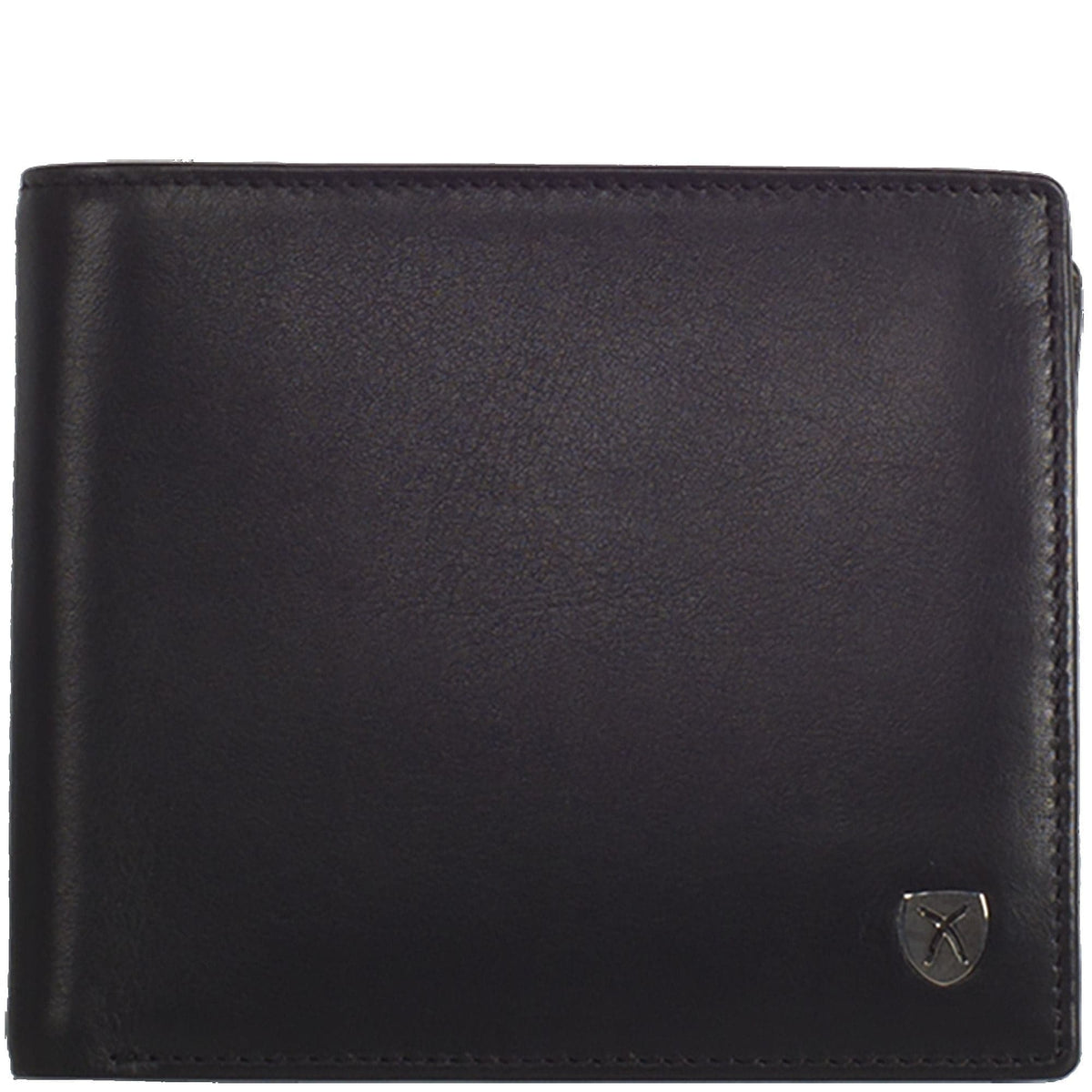 Geldbörse Portemonnaie Leder schwarz 12 Kartenfächer - Corf Offermann