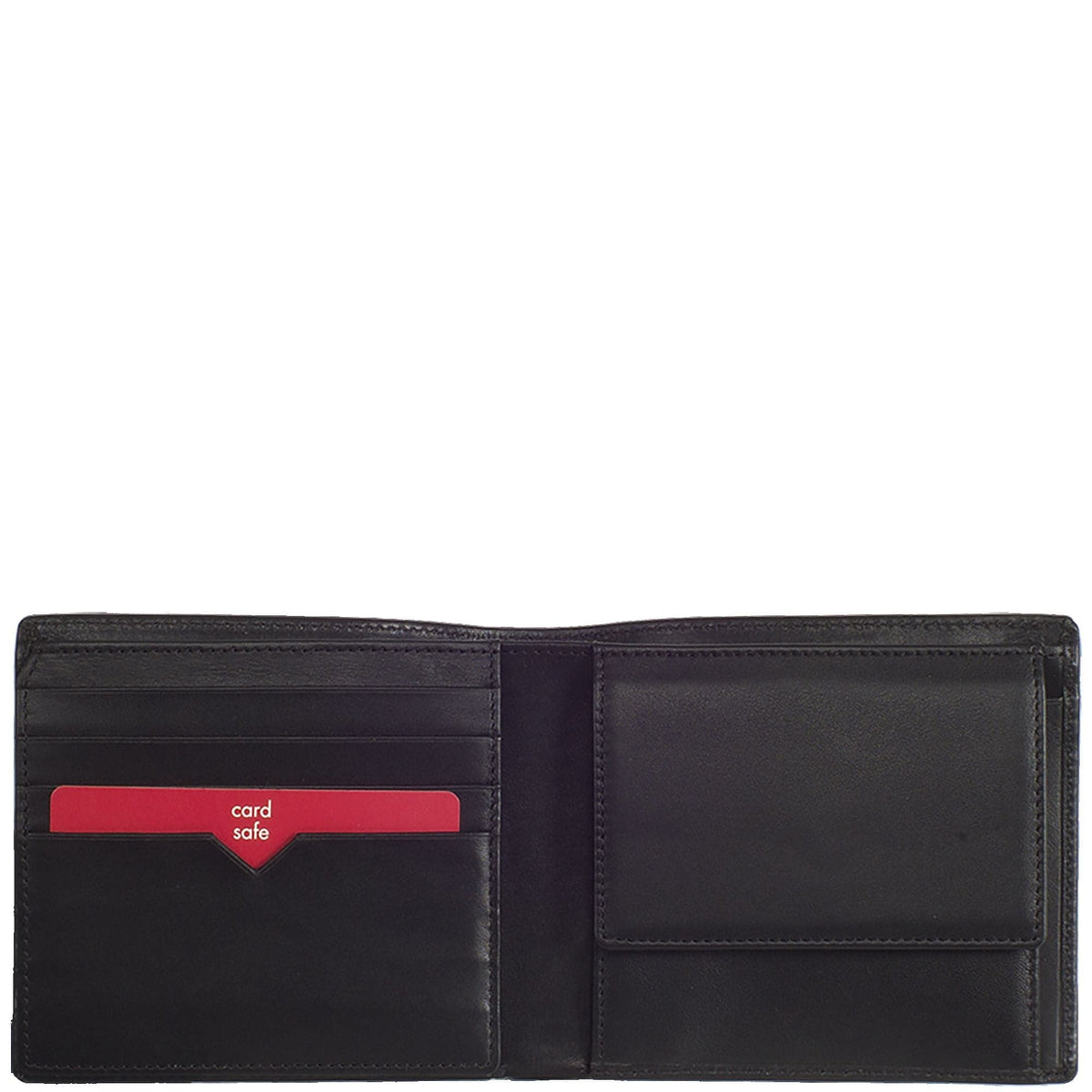 Geldbörse Portemonnaie Leder schwarz 12 Kartenfächer - Corf Offermann