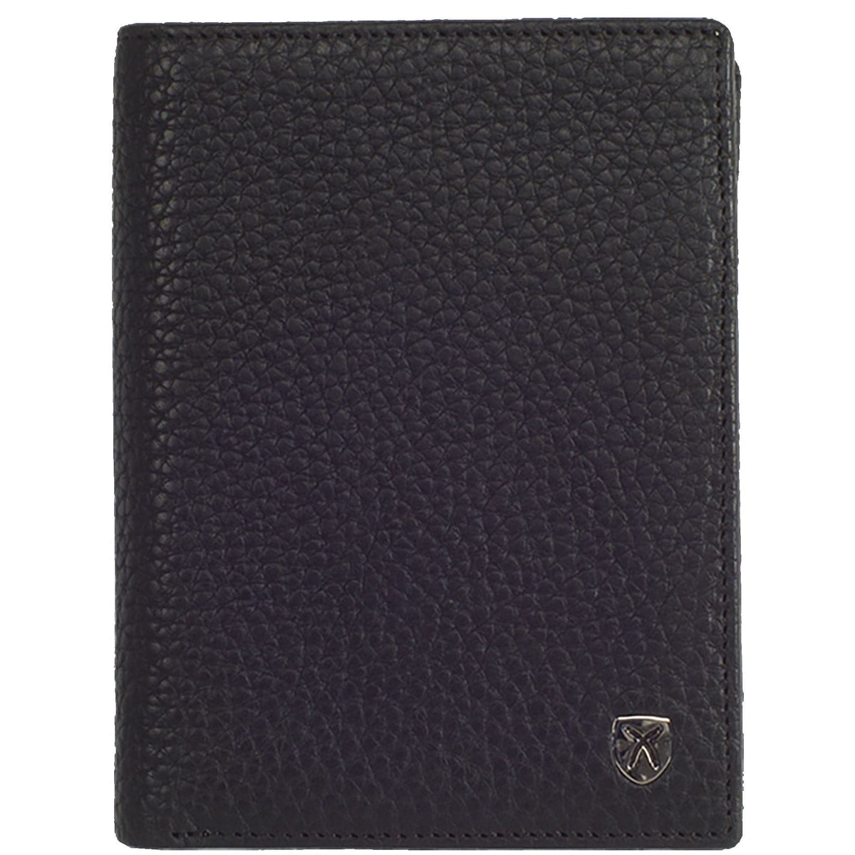 Geldbörse Portemonnaie Leder schwarz Hochformat - Corf Offermann