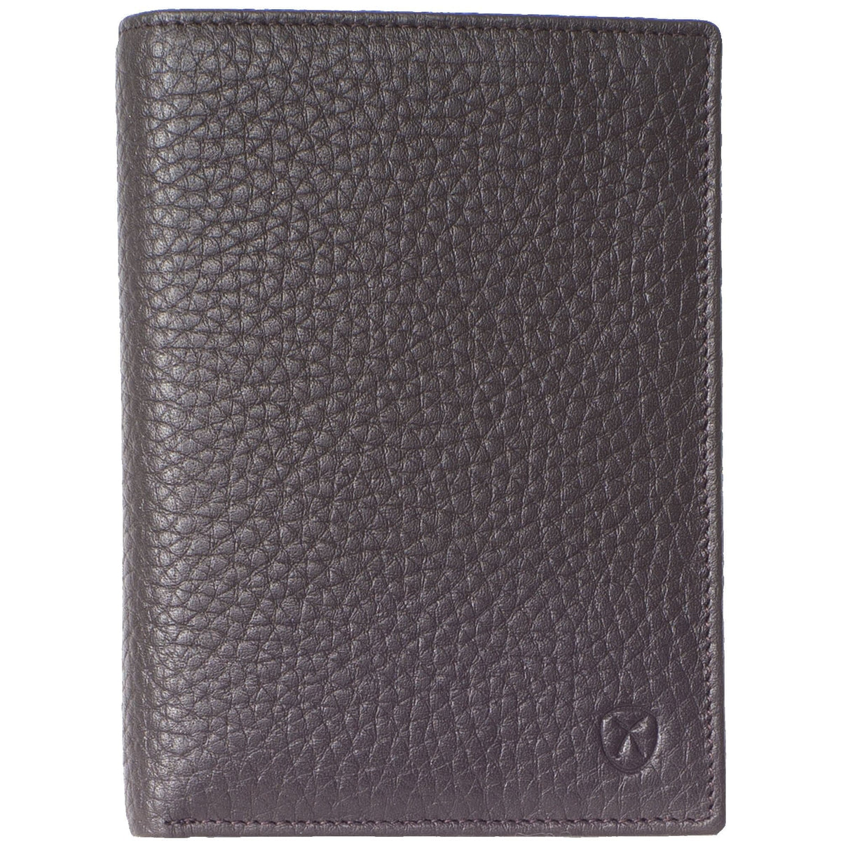 Geldbörse Portemonnaie Leder braun Hochformat - Corf Offermann