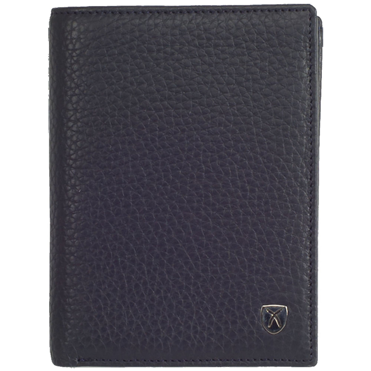 Geldbörse Portemonnaie Leder blau Hochformat - Corf Offermann