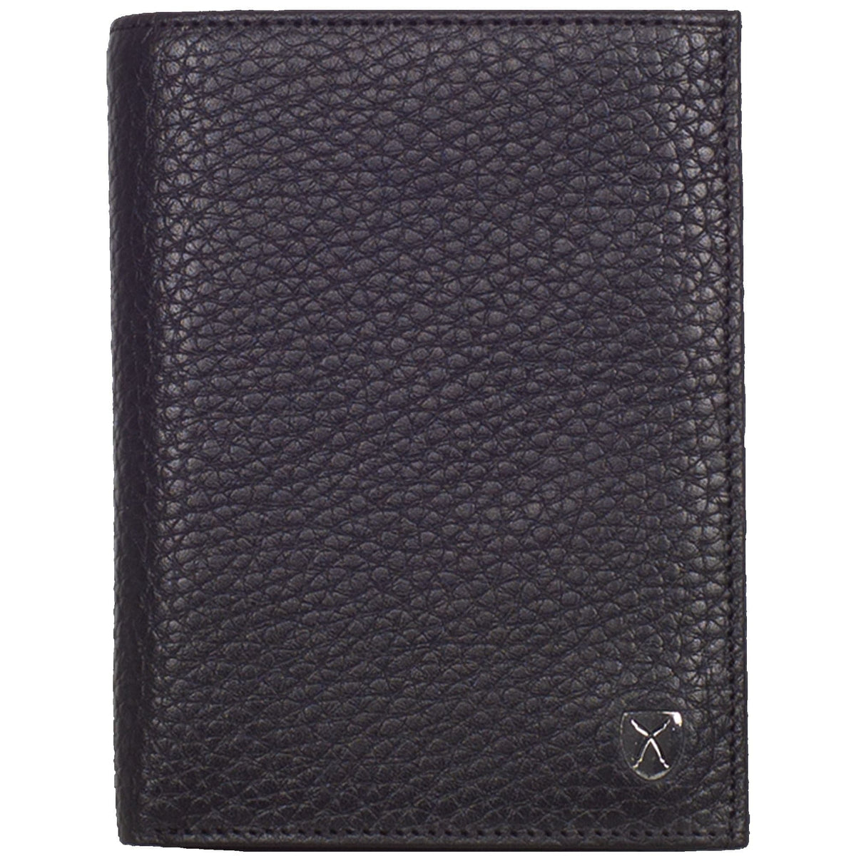 Kreditkartenetui Leder schwarz 2 Sichtfenster - Corf Offermann