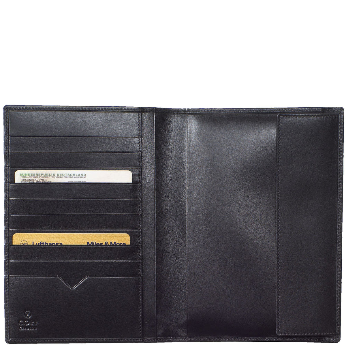 Brieftasche Leder schwarz - Corf Offermann