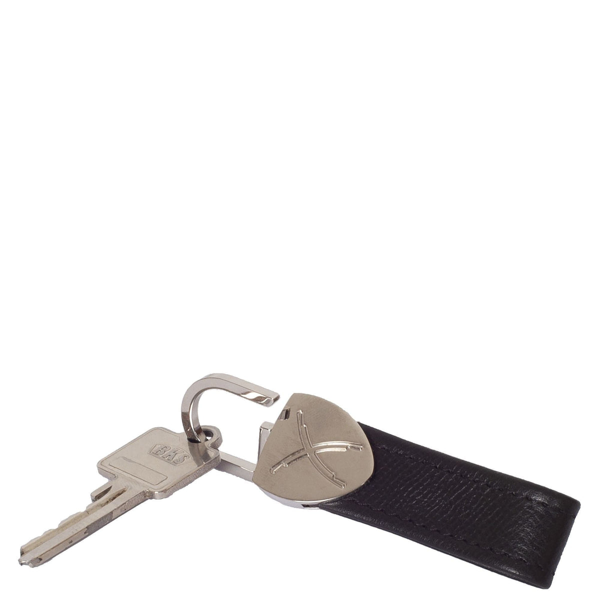 Schlüsselanhänger Leder schwarz - Corf Offermann