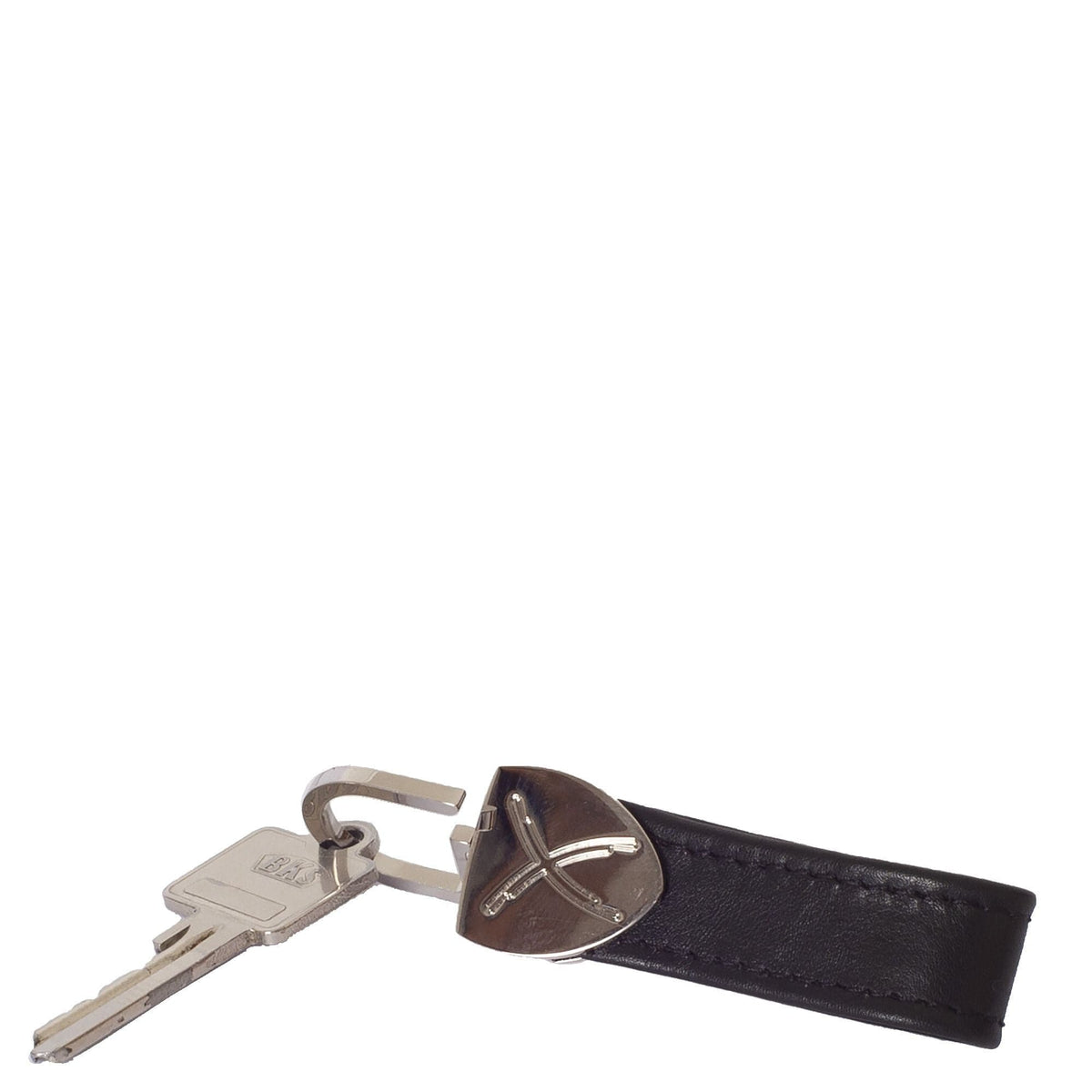 Schlüsselanhänger Leder schwarz - Corf Offermann